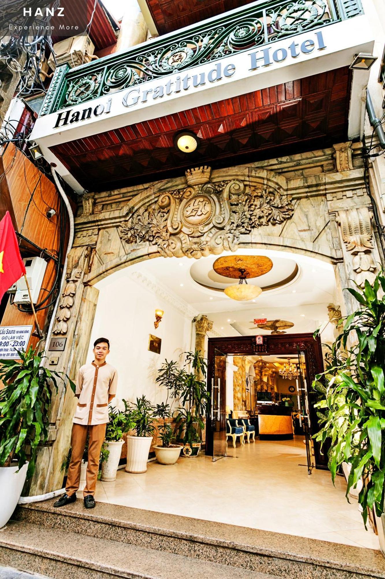 Hanz Ami Central Hotel 30 Hang Cot Hanoi Exterior photo